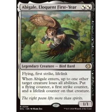 Abigale, Eloquent First-Year - Abigale, Eloquent First-Year - [ECL][NM]