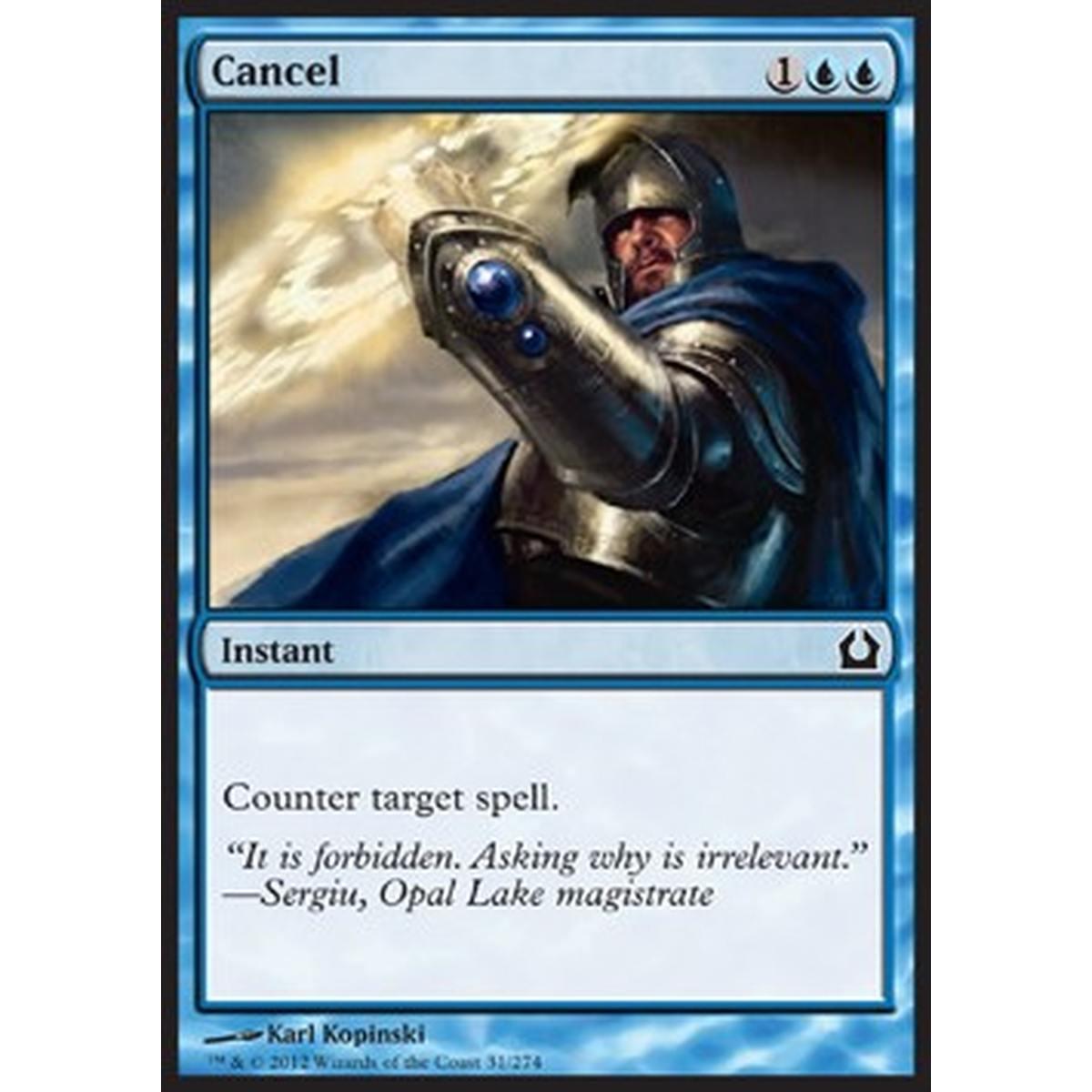 Cancel - Eliminare - [RTR] [NM]
