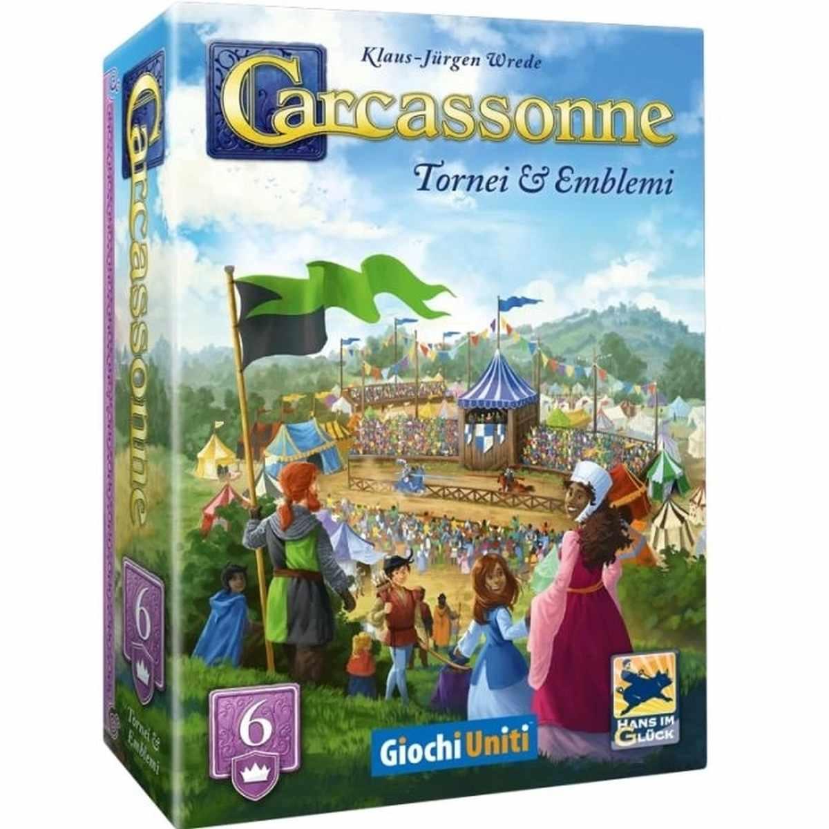 Carcassonne Revival: Tornei e Emblemi 6° Espansione