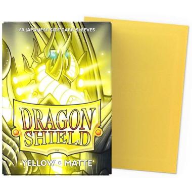 60 Buste Matte Small Sleeves - Yellow