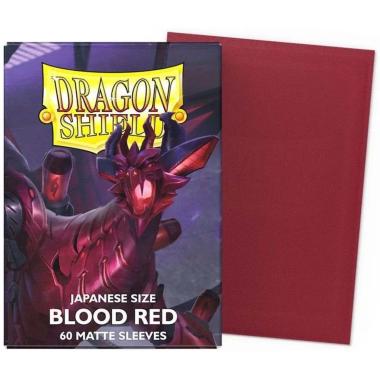 60 Buste Matte Small Sleeves - Blood Red