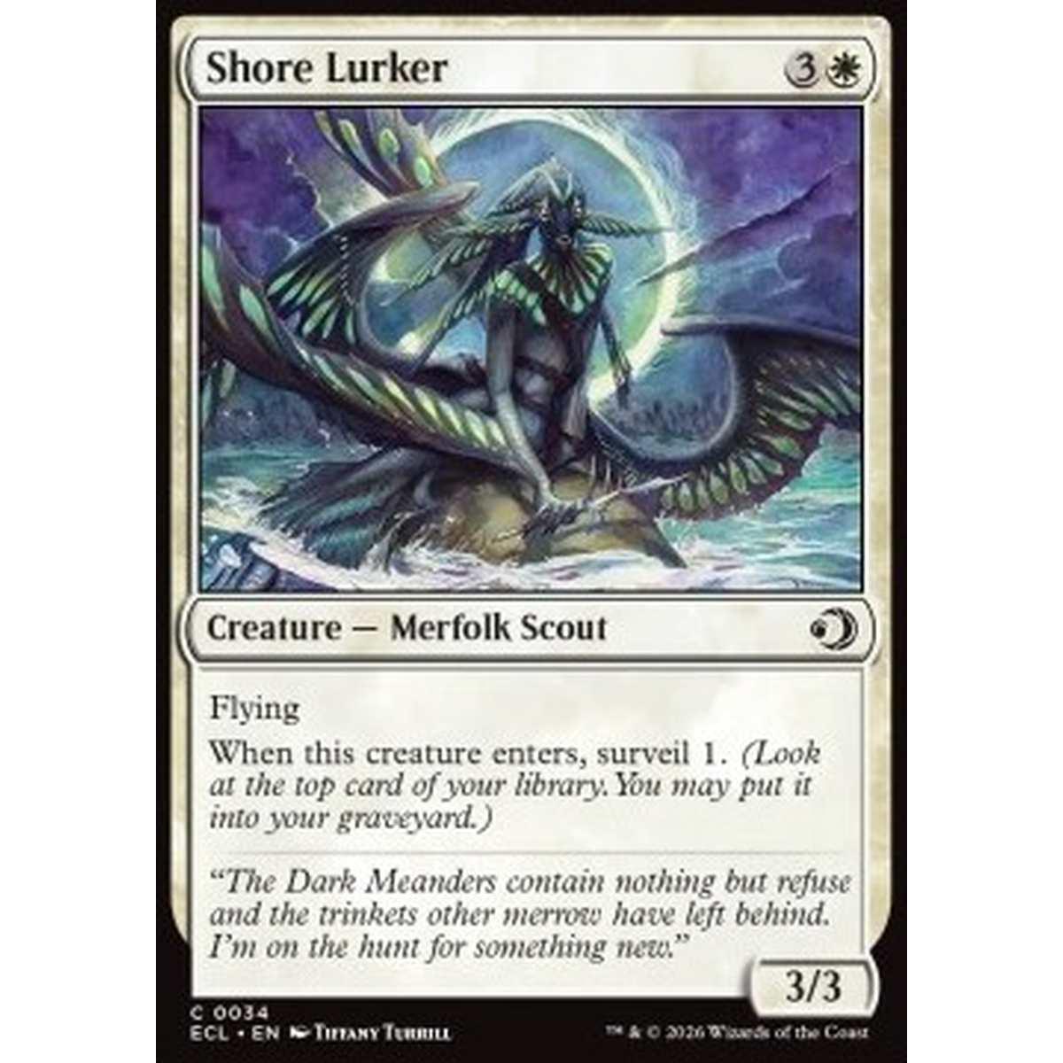 Shore Lurker - Shore Lurker - [ECL][NM] [Foil]