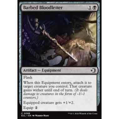 Barbed Bloodletter - Barbed Bloodletter - [ECL][NM] [Foil]