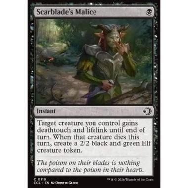 Scarblade's Malice - Scarblade's Malice - [ECL][NM] [Foil]