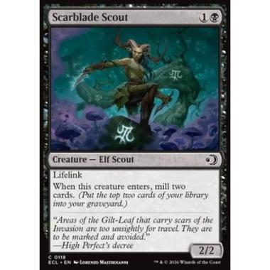 Scarblade Scout - Scarblade Scout - [ECL][NM] [Foil]