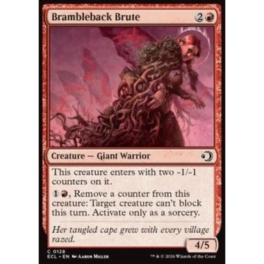 Brambleback Brute - Brambleback Brute - [ECL][NM] [Foil]