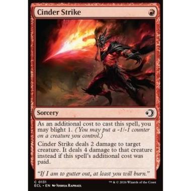 Cinder Strike - Cinder Strike - [ECL][NM] [Foil]