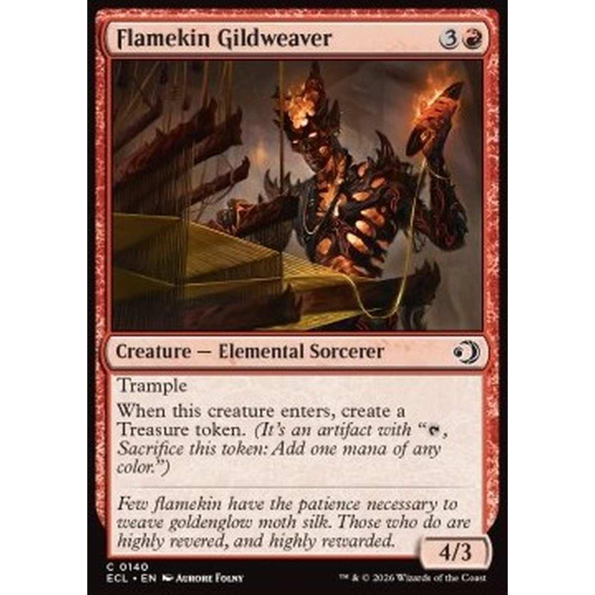 Flamekin Gildweaver - Flamekin Gildweaver - [ECL][NM] [Foil]