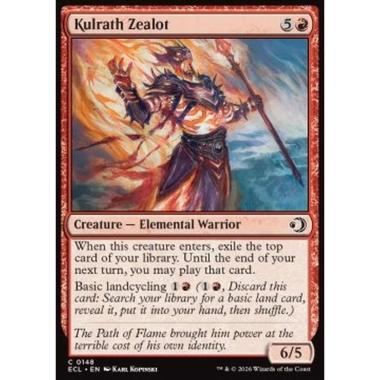 Kulrath Zealot - Kulrath Zealot - [ECL][NM] [Foil]