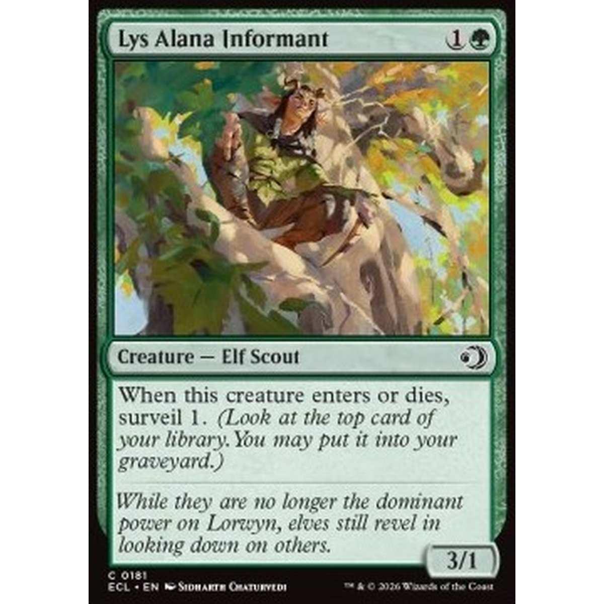 Lys Alana Informant - Lys Alana Informant - [ECL][NM] [Foil]