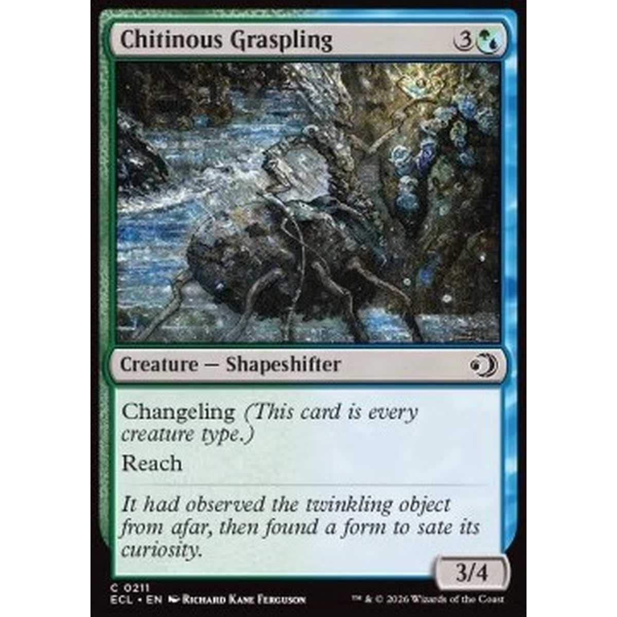 Chitinous Graspling - Chitinous Graspling - [ECL][NM] [Foil]