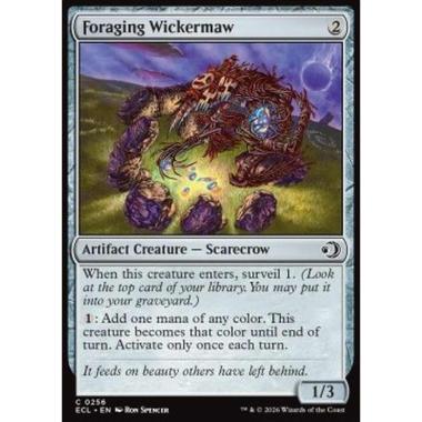 Foraging Wickermaw - Foraging Wickermaw - [ECL][NM] [Foil]