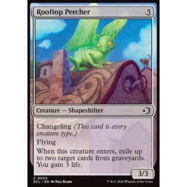 Rooftop Percher - Rooftop Percher - [ECL][NM] [Foil]