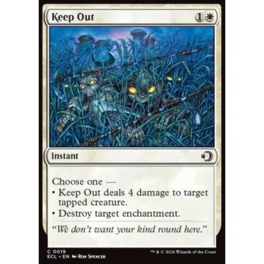 Keep Out - Keep Out - [ECL][NM] [Foil]