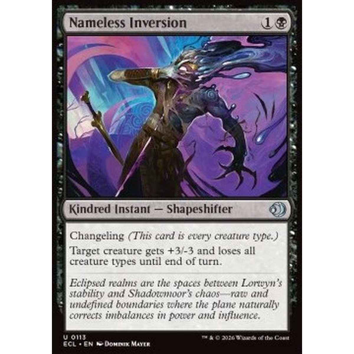 Nameless Inversion - Nameless Inversion - [ECL][NM] [Foil]