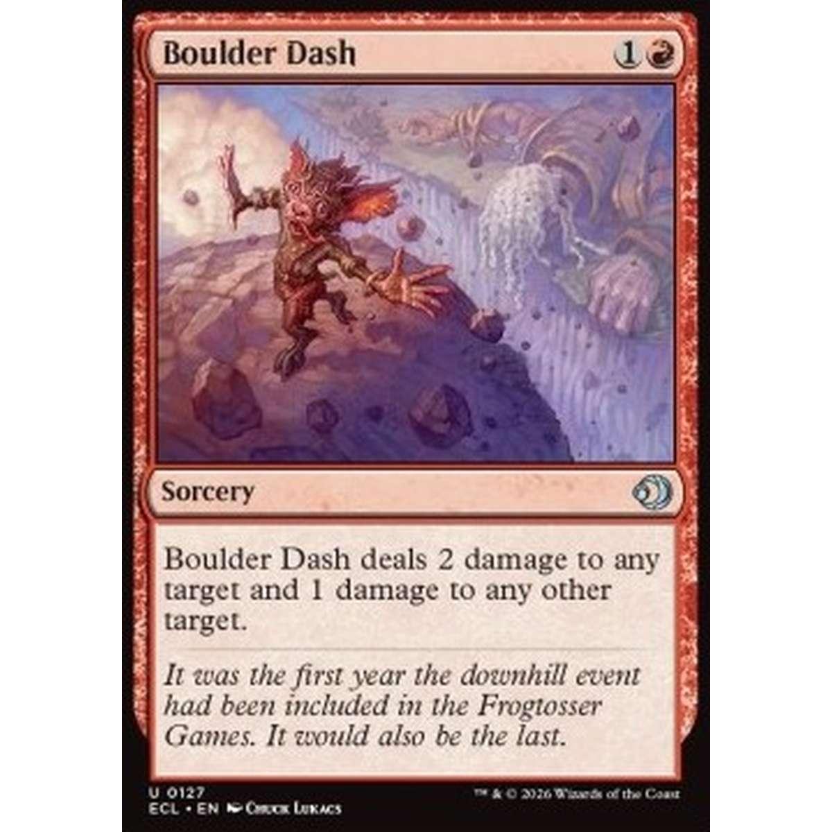 Boulder Dash - Boulder Dash - [ECL][NM] [Foil]