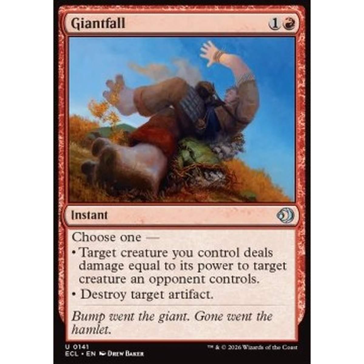 Giantfall - Giantfall - [ECL][NM] [Foil]
