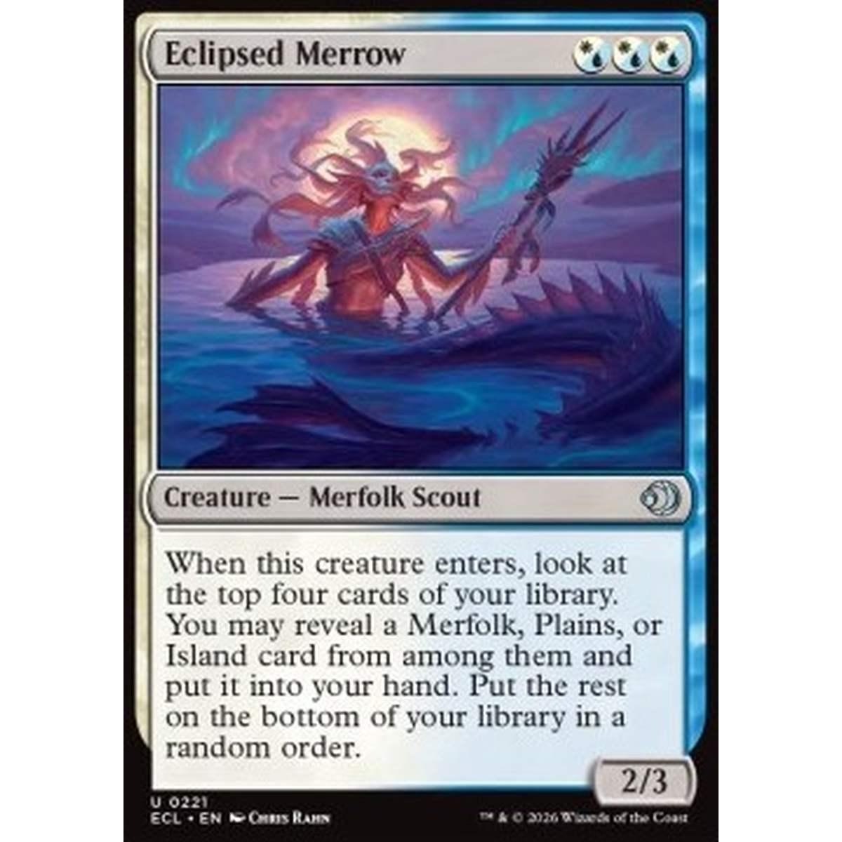Eclipsed Merrow - Eclipsed Merrow - [ECL][NM] [Foil]