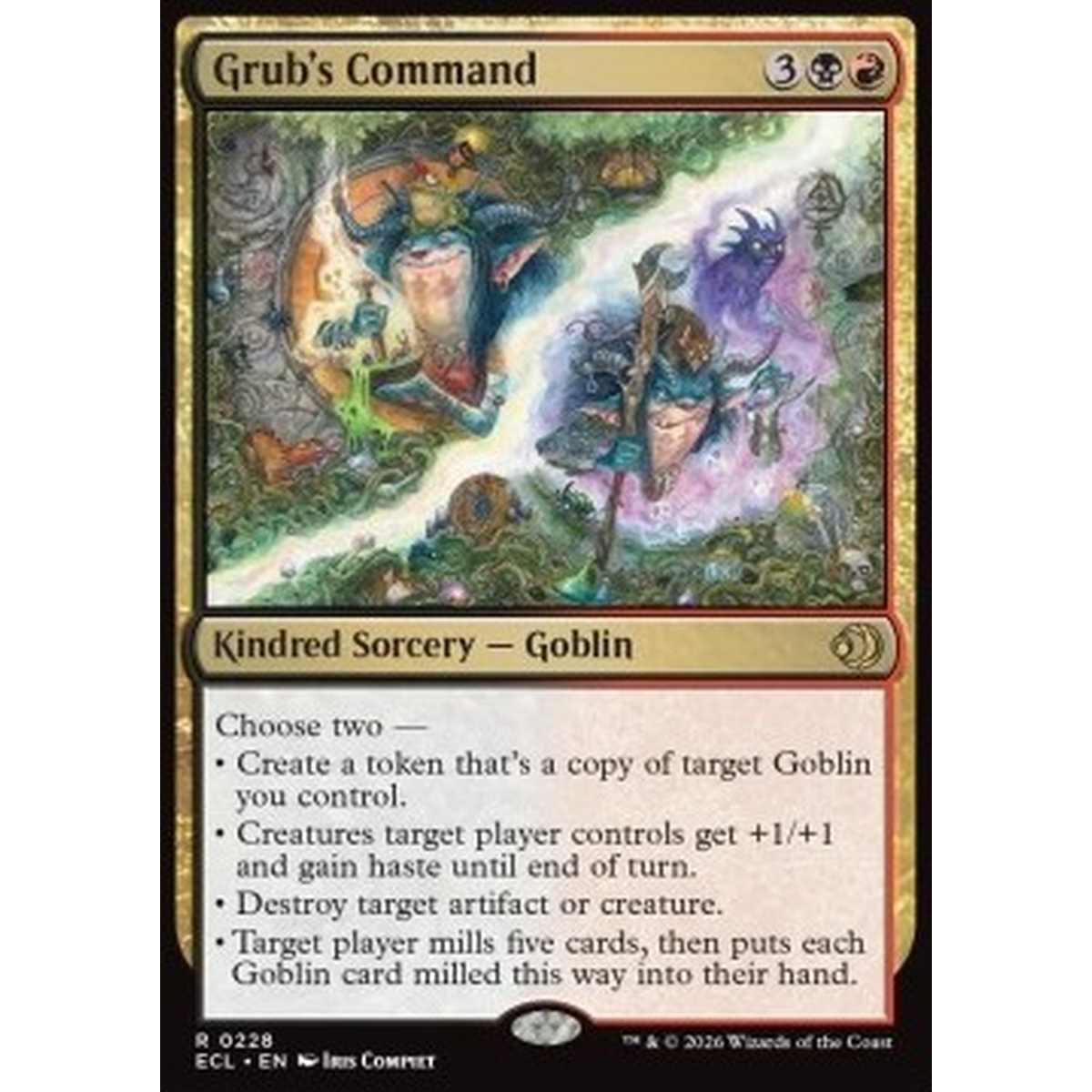Grub's Command - Grub's Command - [ECL][NM] [Foil]