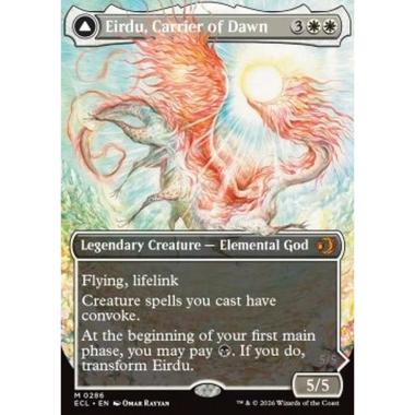 Eirdu, Carrier of Dawn // Isilu, Carrier of Twilight - Eirdu, Carrier of Dawn // Isilu, Carrier of Twilight - [XECL][NM]