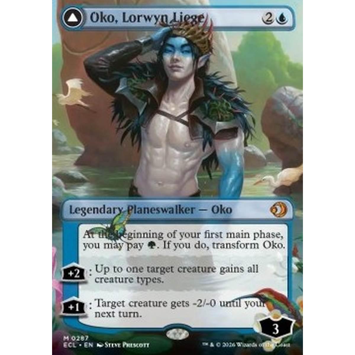 Oko, Lorwyn Liege // Oko, Shadowmoor Scion - Oko, Lorwyn Liege // Oko, Shadowmoor Scion - [XECL][NM]