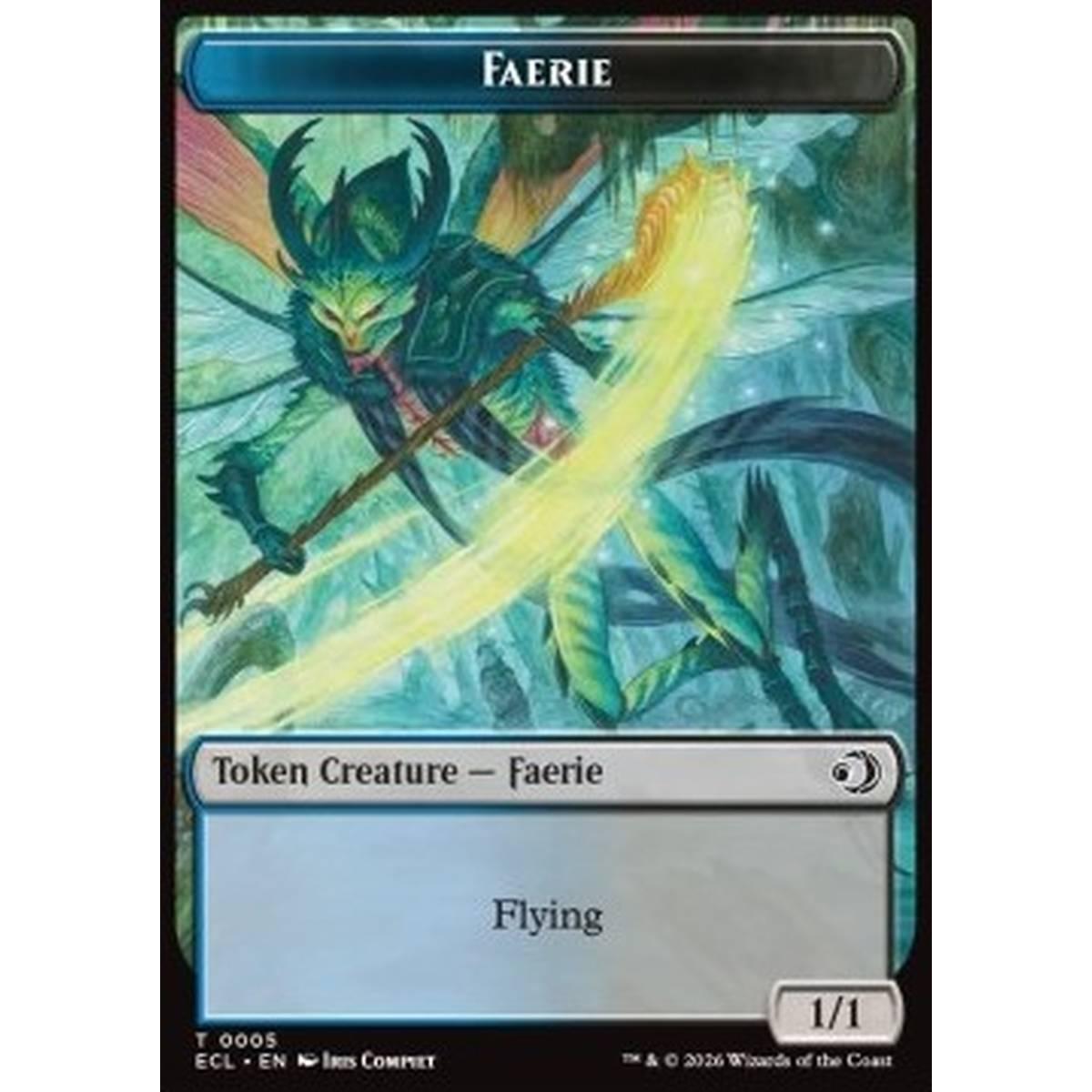 Faerie Token (UB 1/1) // Goblin Token (BR 1/1) - Faerie Token (UB 1/1) // Goblin Token (BR 1/1) - [TECL][NM]