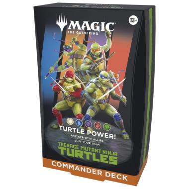 Tartarughe Ninja - Teenage Mutant Ninja Turtles - Deck Commander Turtle Power! ENG