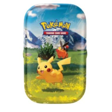 Mini Tin Ascesa Eroica Pokemon Pikachu e Tepig