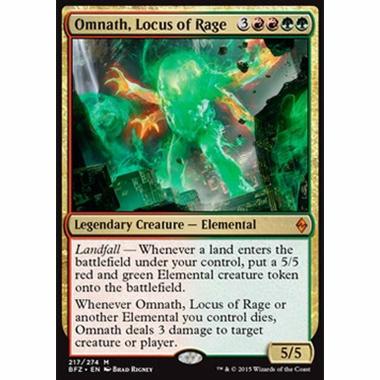Omnath, Locus of Rage - Omnath, Locus of Rage - [BFZ][EX]
