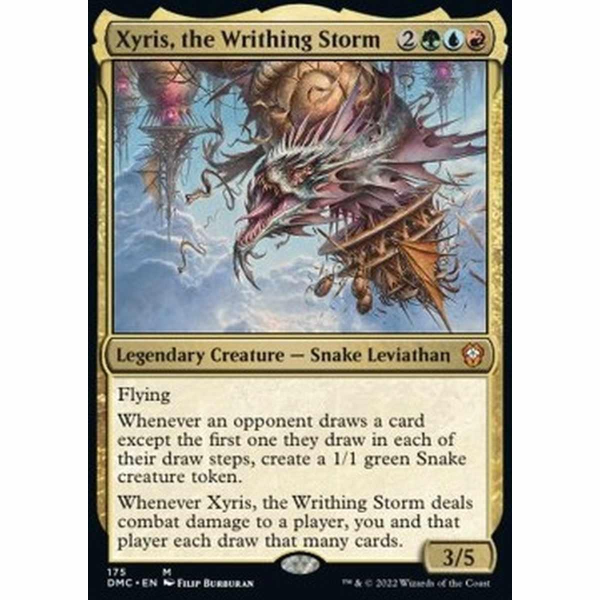 Xyris, the Writhing Storm - Xyris, la Tempesta Serpeggiante - [DMC][EX]