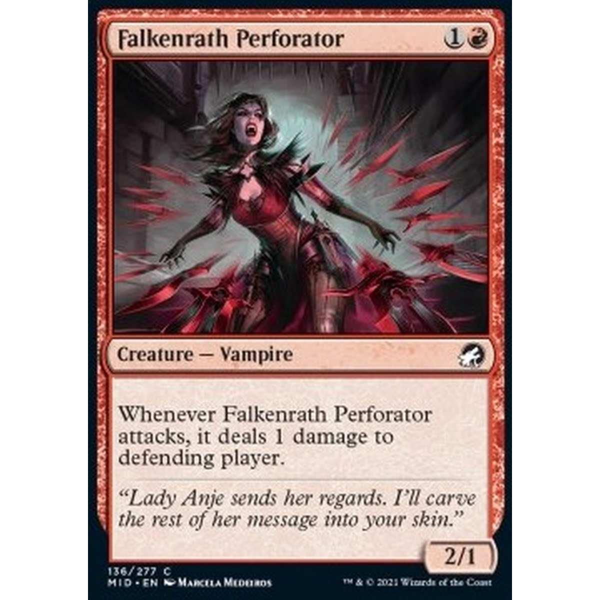 Falkenrath Perforator - Perforatrice Falkenrath - [MID][NM] [Foil]