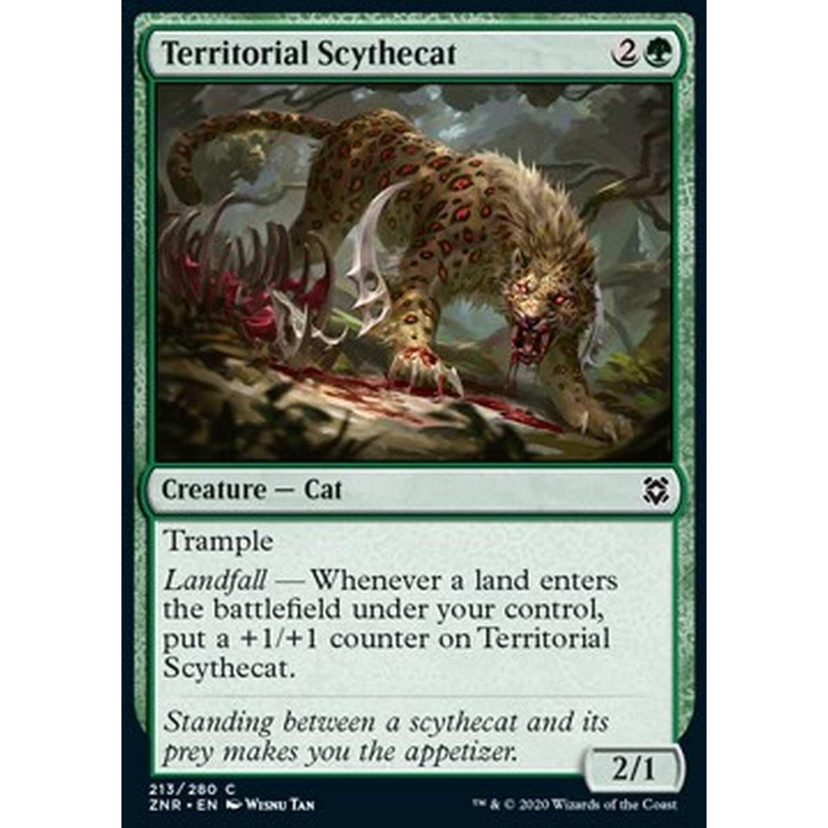 Territorial Scythecat - Territorial Scythecat - [ZNR][NM] [Foil]