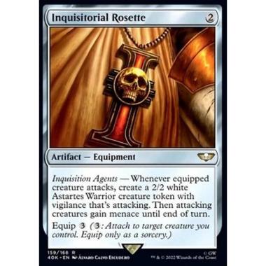 Inquisitorial Rosette - Rosetta degli Inquisitori - [40K][NM]
