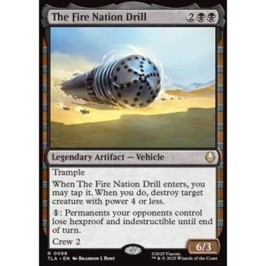 The Fire Nation Drill - The Fire Nation Drill - [TLA][NM] [Foil]
