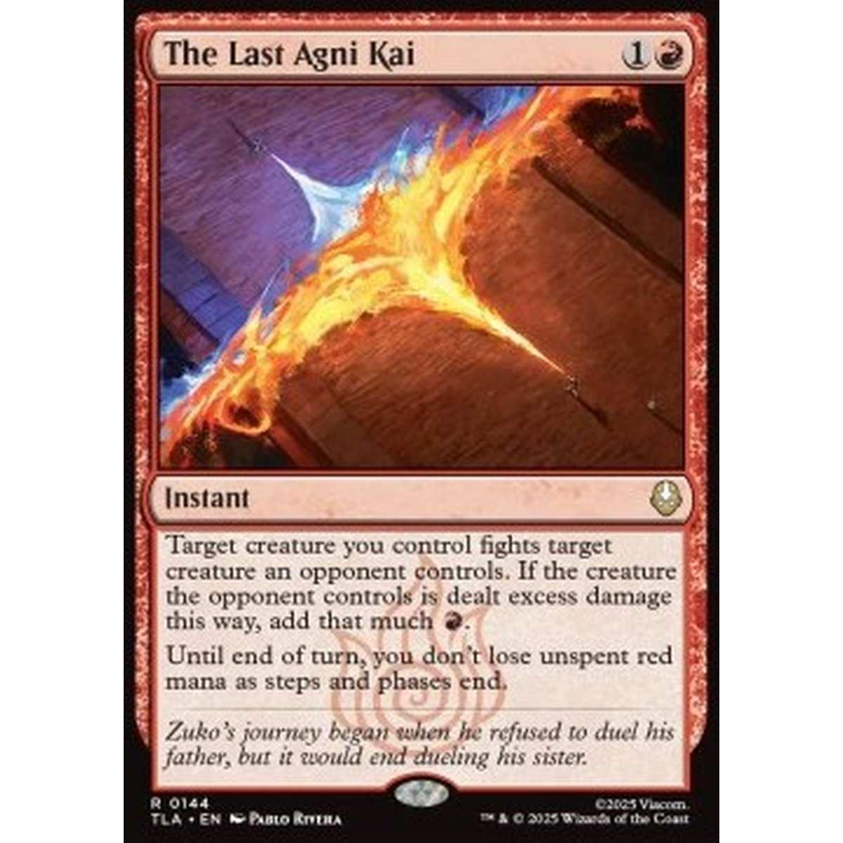The Last Agni Kai - The Last Agni Kai - [TLA][NM] [Foil]