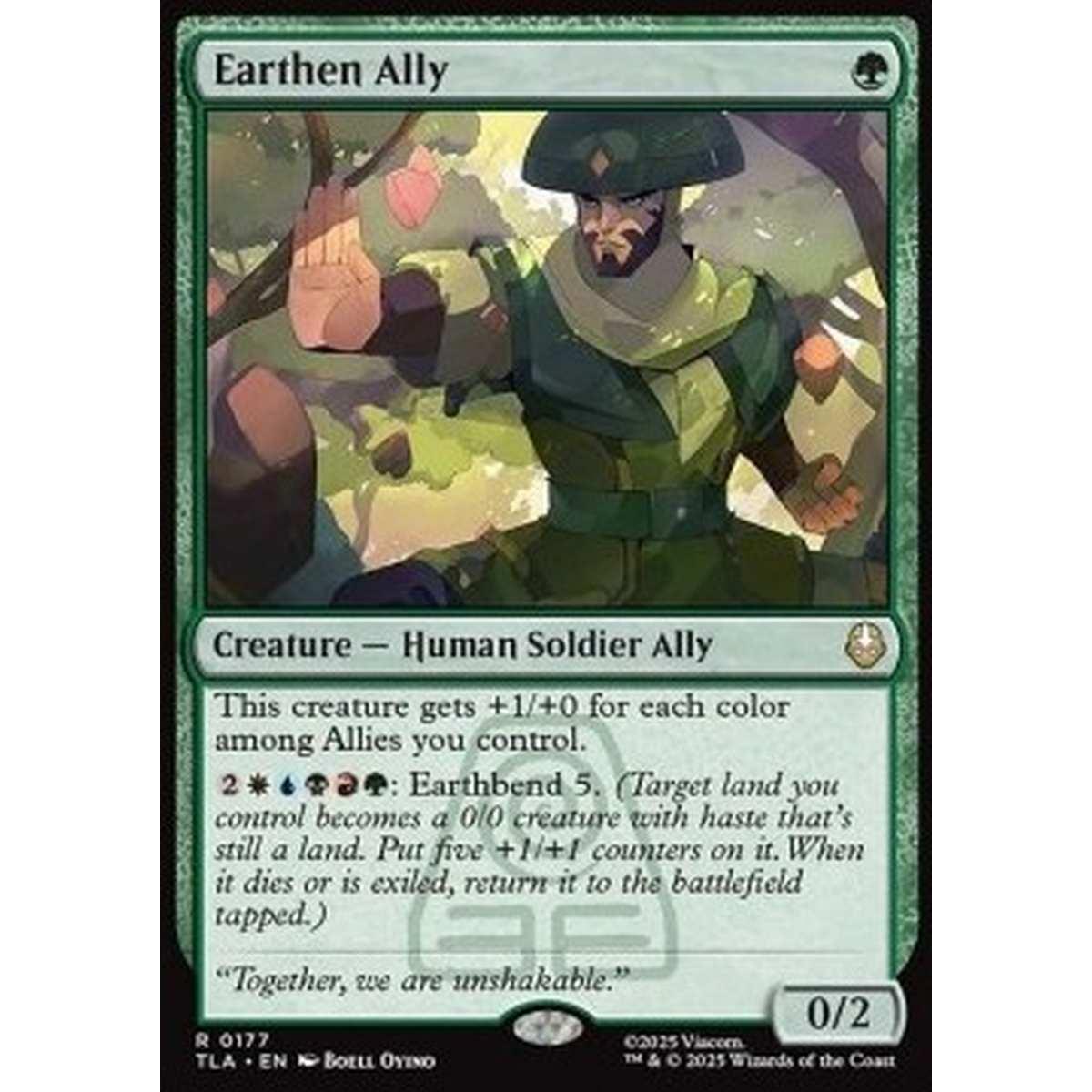 Earthen Ally - Earthen Ally - [TLA][NM] [Foil]