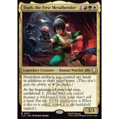 Toph, the First Metalbender - Toph, the First Metalbender - [TLA][NM] [Foil]