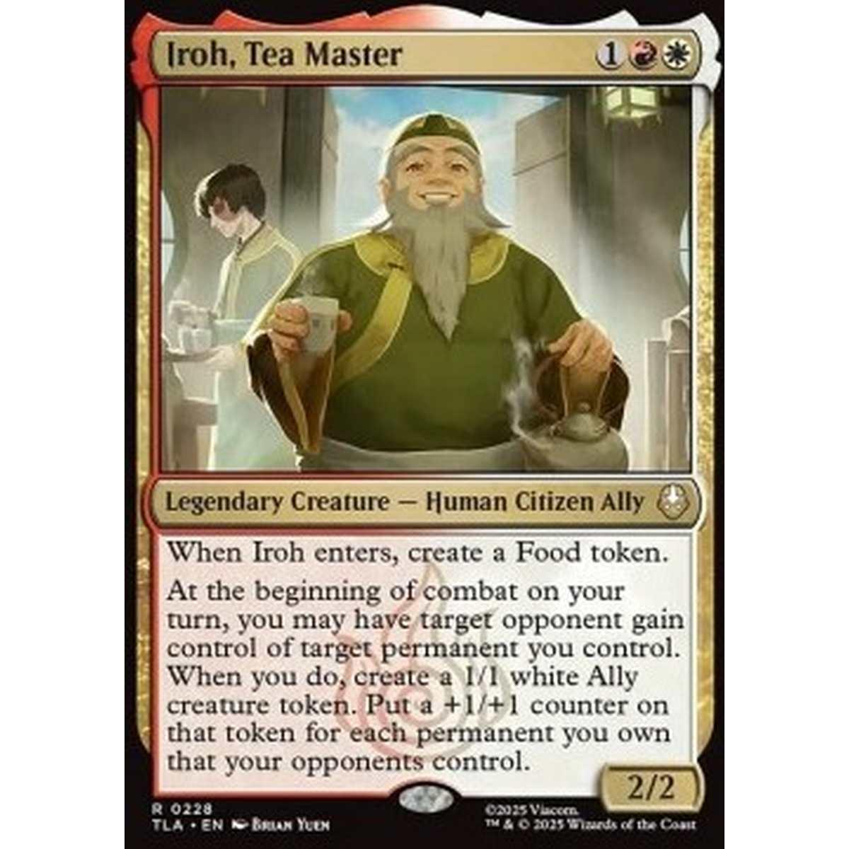 Iroh, Tea Master - Iroh, Tea Master - [TLA][NM] [Foil]