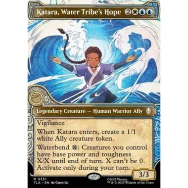 Katara, Water Tribe's Hope - Katara, Water Tribe's Hope - [XTLA][NM] [Foil]