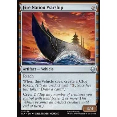Fire Nation Warship - Fire Nation Warship - [TLA][NM] [Foil]