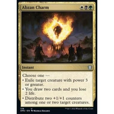 Abzan Charm - Talismano Abzan - [DMC][NM]