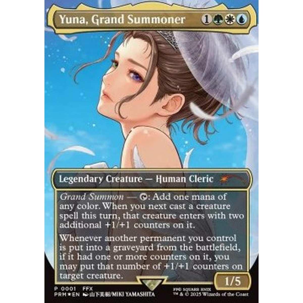 Yuna, Grand Summoner - Yuna, Grand Summoner - [DCI][NM] [Foil]