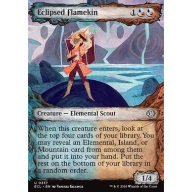 Eclipsed Flamekin - Eclipsed Flamekin - [XECL][NM] [Foil]