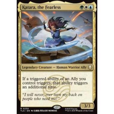 Katara, the Fearless - Katara, the Fearless - [TLA][NM] [Foil]