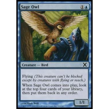 Sage Owl - Gufo Sapiente - [10E][EX]