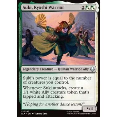 Suki, Kyoshi Warrior - Suki, Kyoshi Warrior - [TLA][NM] [Foil]