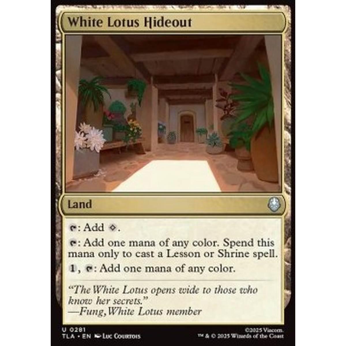White Lotus Hideout - White Lotus Hideout - [TLA][NM] [Foil]