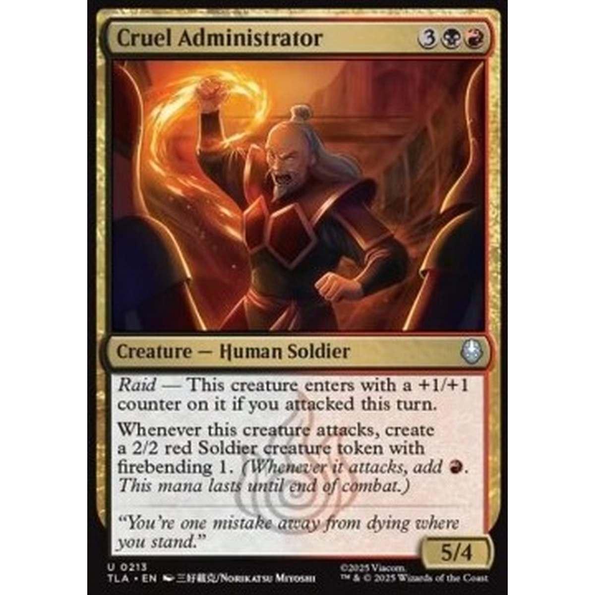 Cruel Administrator - Cruel Administrator - [TLA][NM] [Foil]