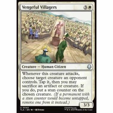 Vengeful Villagers - Vengeful Villagers - [TLA][NM] [Foil]