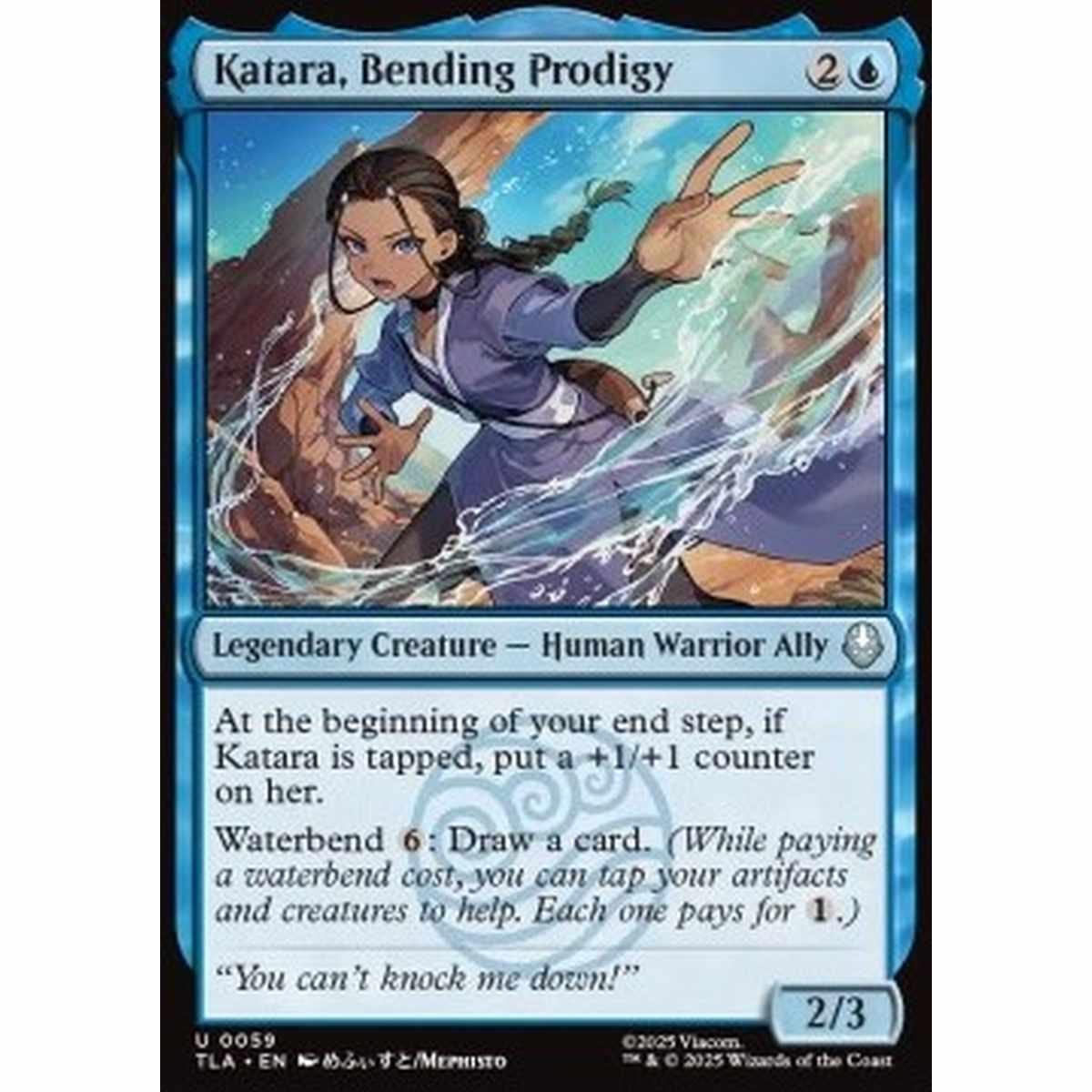 Katara, Bending Prodigy - Katara, Bending Prodigy - [TLA][NM] [Foil]